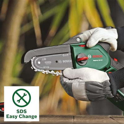 Bosch Home and Garden Cordless Compact Pruner Saw EasyChain 18V-15-7