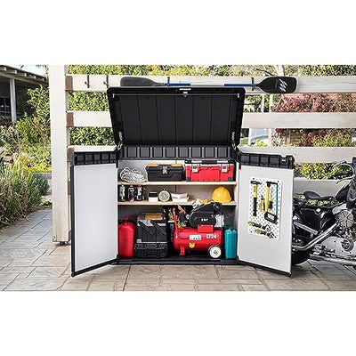 Keter Premier XL Outdoor All Weather Deck Backyard Patio Garden Shed Container