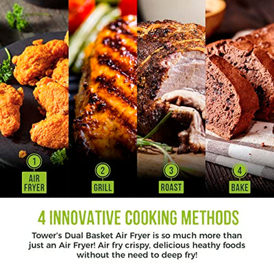 Tower Vortx 9L Duo Basket Air Fryer