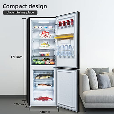 CHiQ FBM228NE4DEU, Fridge Freezer 70/30, 231L
