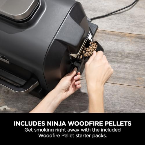 Ninja OG850UK Woodfire Pro XL Electric BBQ Grill & Smoker