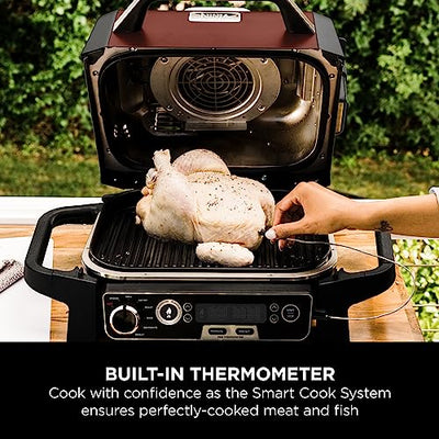 Ninja Woodfire Electric Outdoor BBQ Grill [OG751UKAMZ]