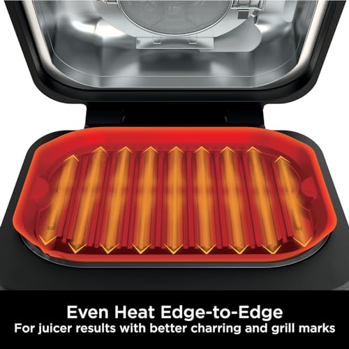 Ninja Foodi MAX PRO Health Grill, Flat Plate & Air Fryer [AG651UK]