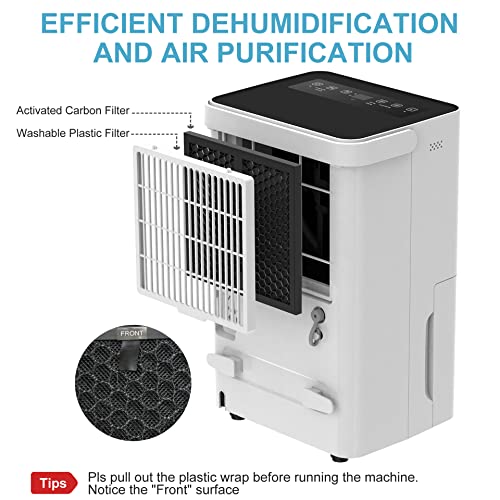 SHINCO 10L/Day Energy Efficient Electric Compressor Dehumidifier for home