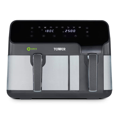 Tower Vortx 5.2L and 3.3L Eco Dual Drawer Air Fryer