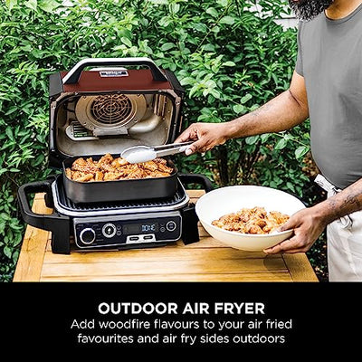 Ninja Woodfire Electric Outdoor BBQ Grill [OG751UKAMZ]