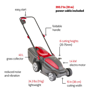Mountfield Electress 38 Lawnmower