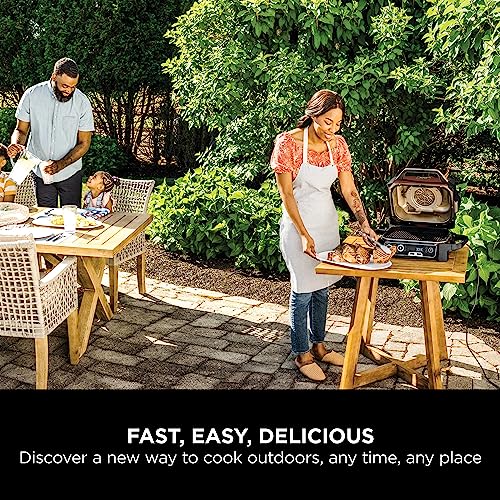 Ninja Woodfire Electric Outdoor BBQ Grill [OG751UKAMZ]
