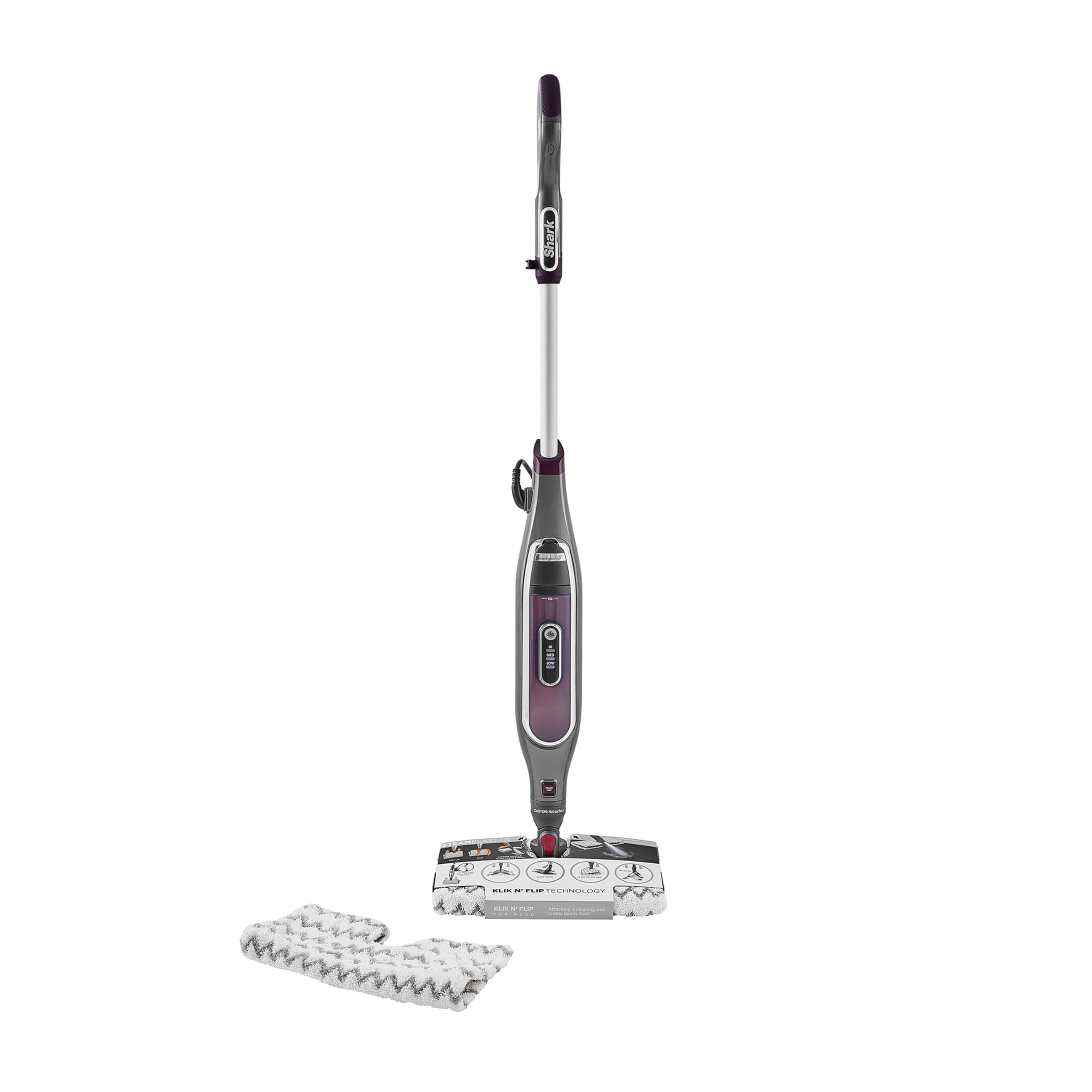Shark Automatic Klik n' Flip Steam Mop for Hard Floors