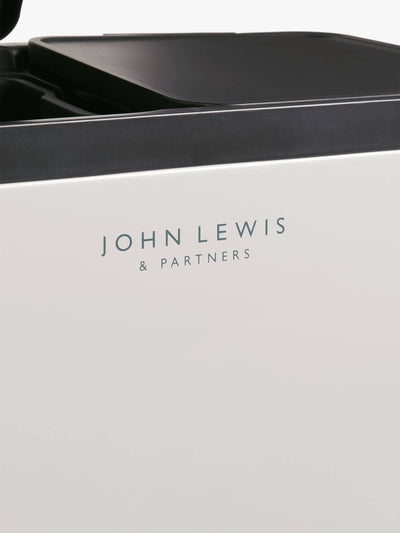 John Lewis 2 Section Recycling Bin, With Handles, 40L