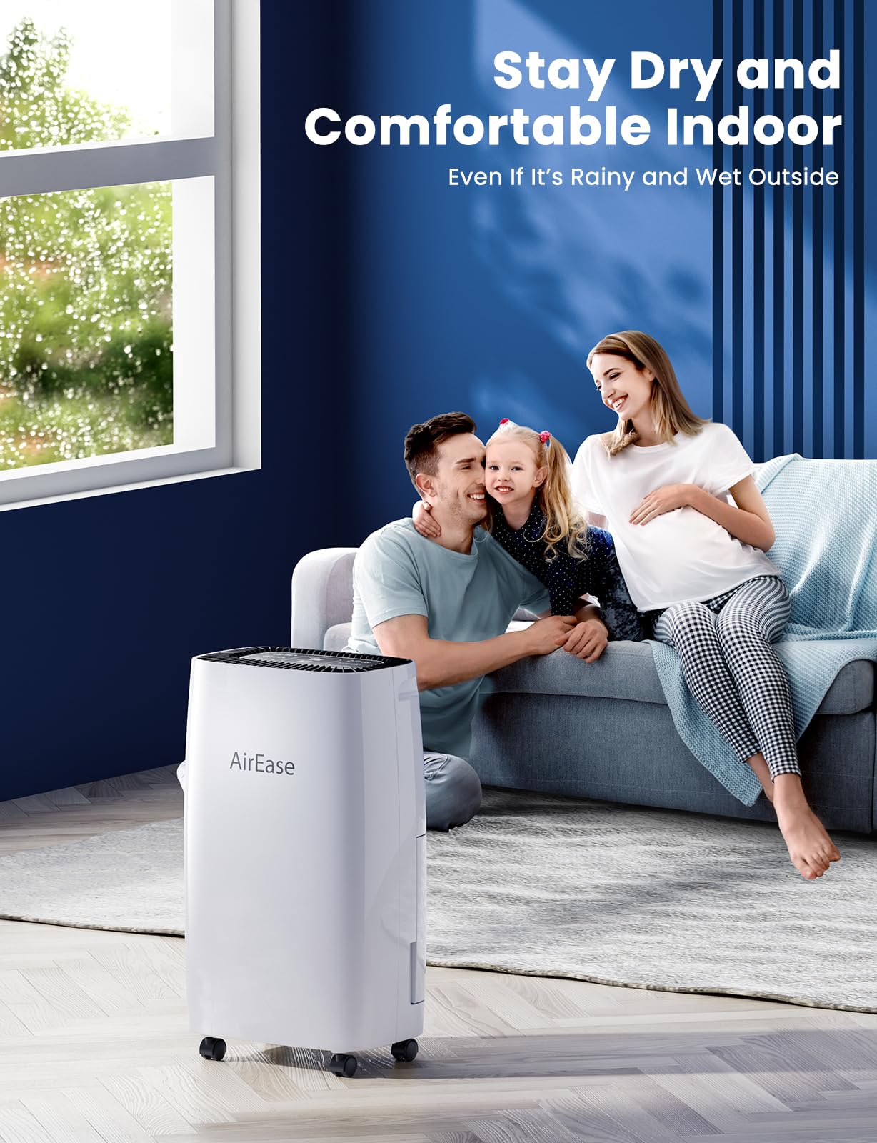 AirEase 12L/Day Dehumidifiers for Home