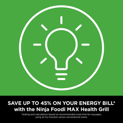Ninja Foodi MAX Health Grill & Air Fryer AG551UKCP