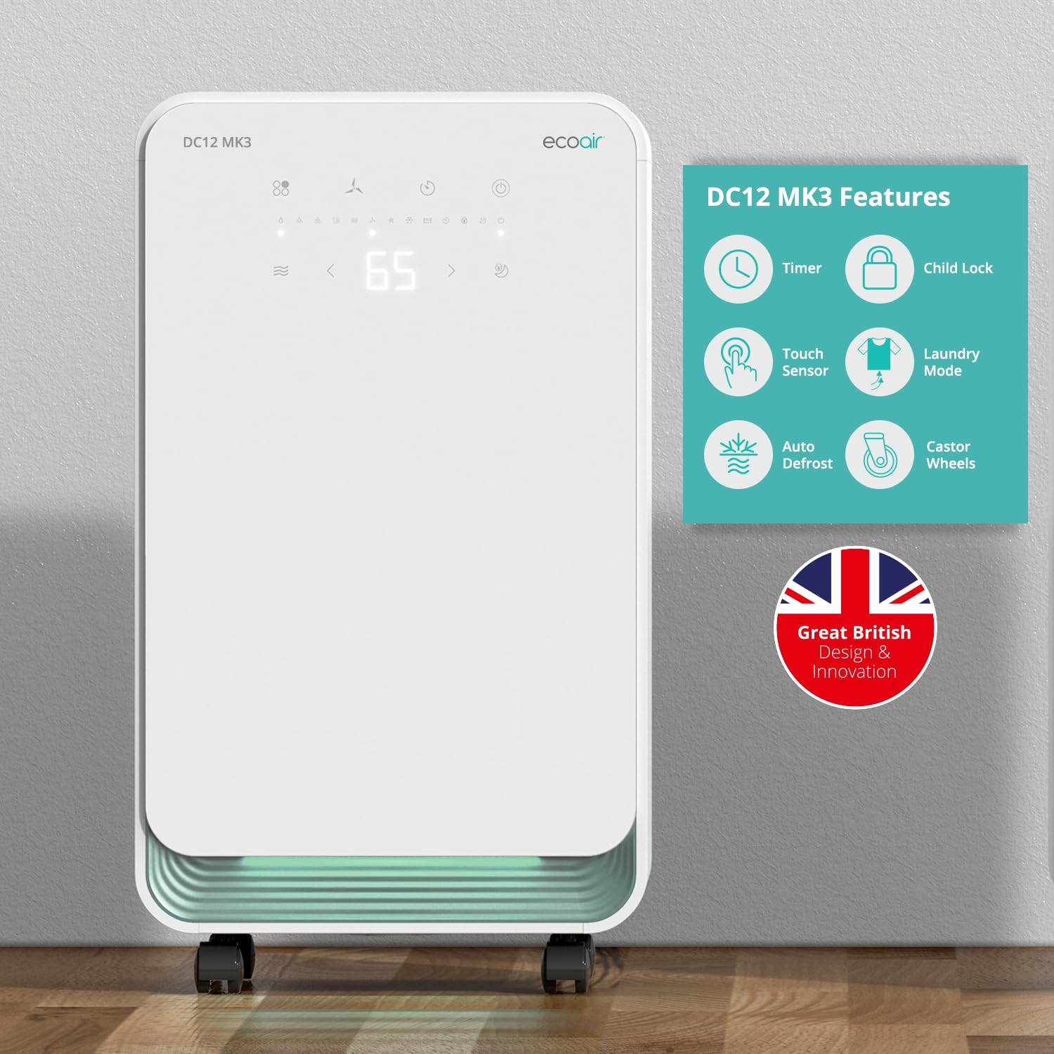EcoAir MK3 Dehumidifier