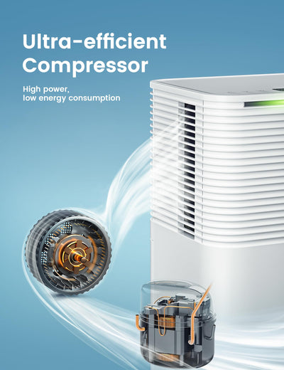 HUMILABS 12L/Day Dehumidifier