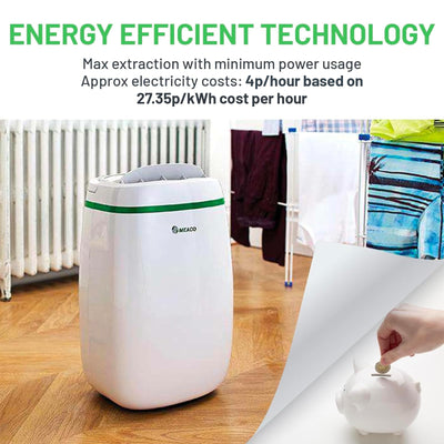 Meaco 12L Low Energy Dehumidifier and Air Purifier