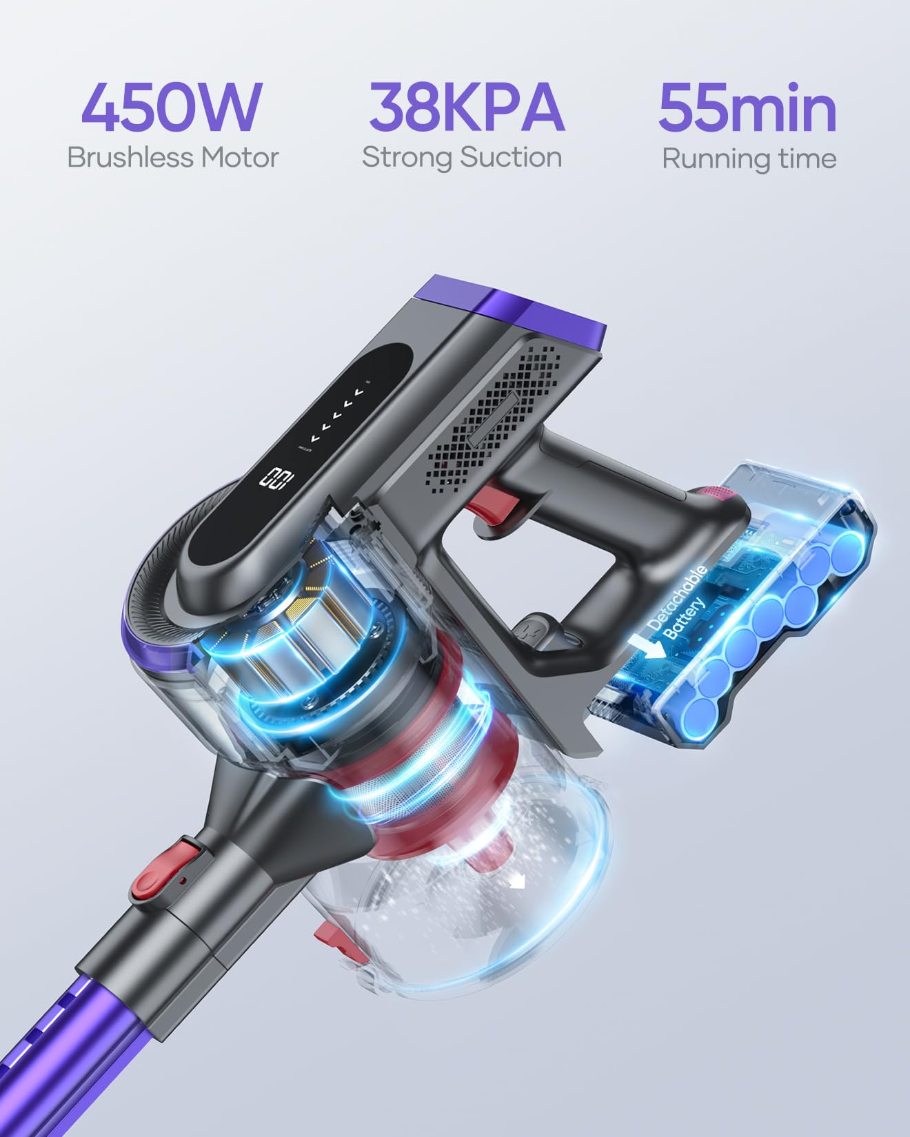 BuTure Cordless Vacuum Cleaner