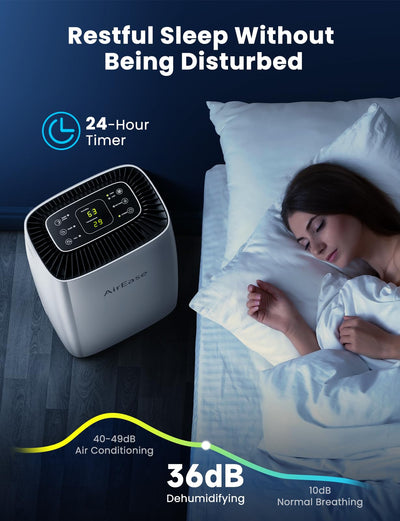 AirEase 12L/Day Dehumidifiers for Home