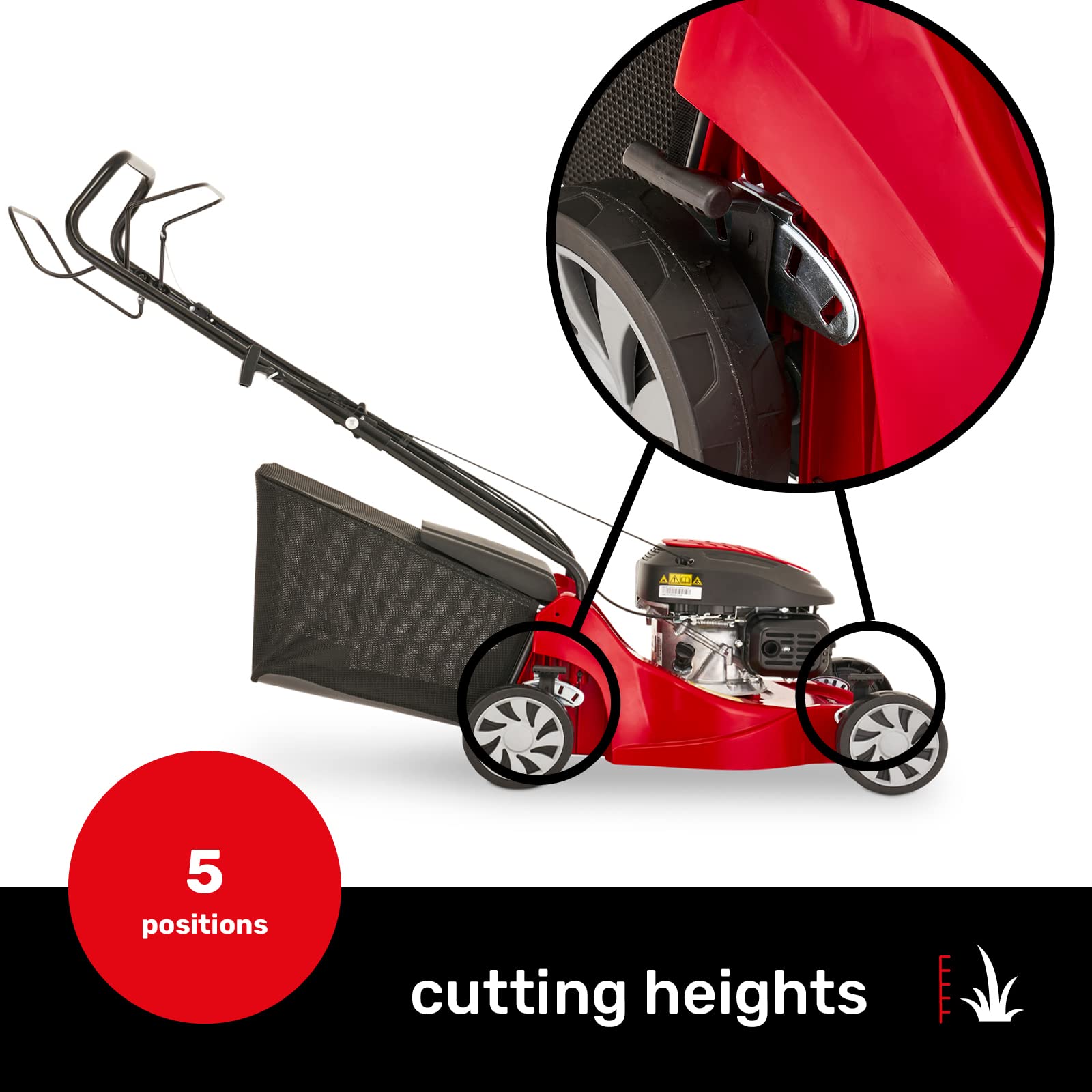 Mountfield HP164 Petrol Lawn Mower 39Cm