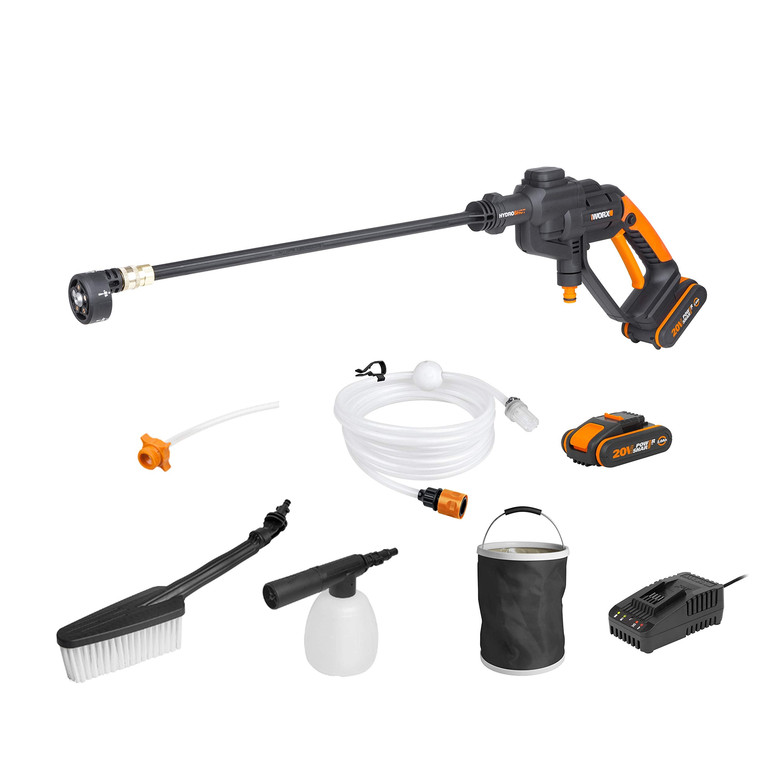 Worx  Hydroshot Cordless Portable Pressure Washer Cleaner Kit