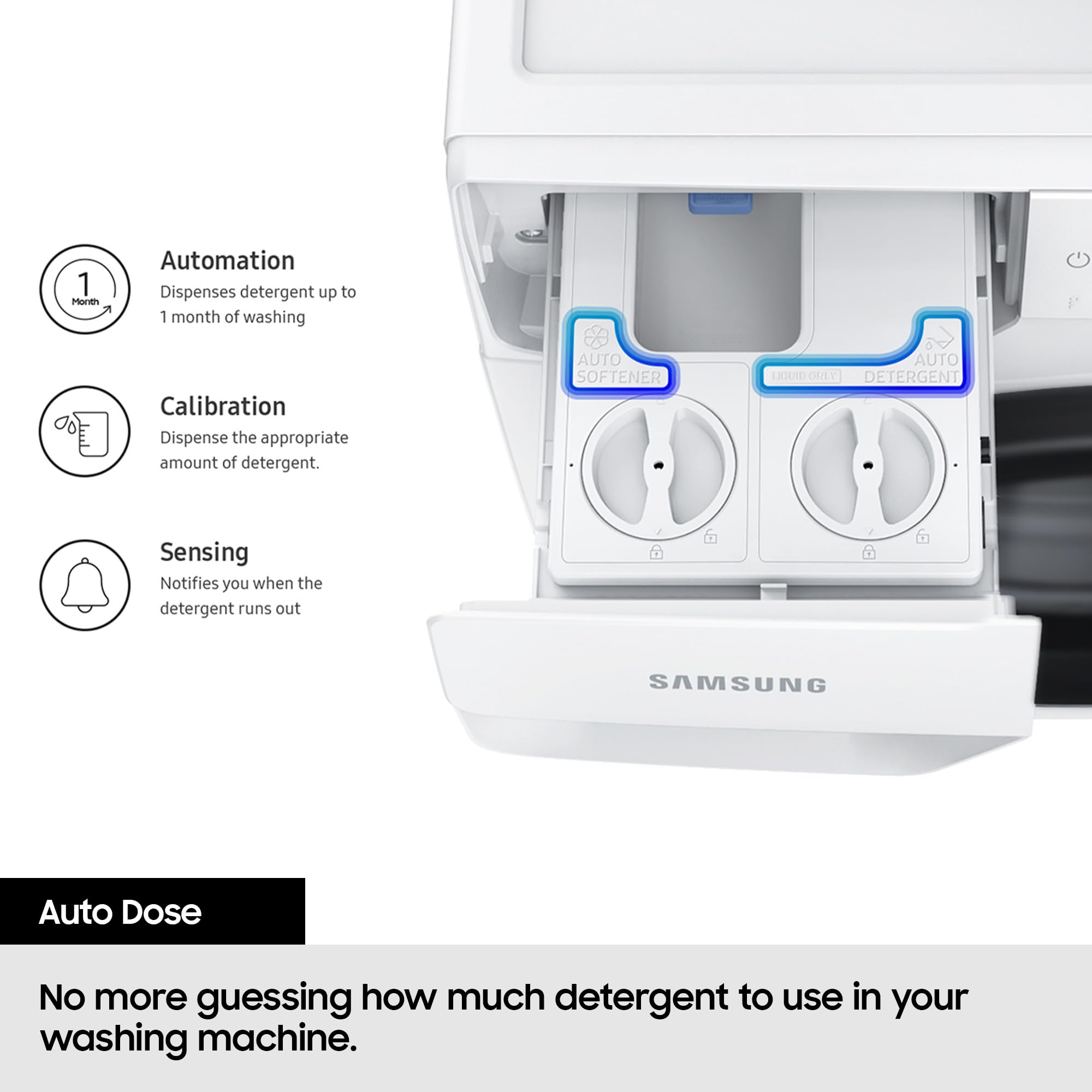 Samsung Series 6 AddWash AutoDose Wifi Connected 10.5Kg Washing Machine