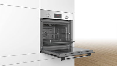 Bosch Serie 2 HHF113BR0B Stainless Steel Single Electric Oven