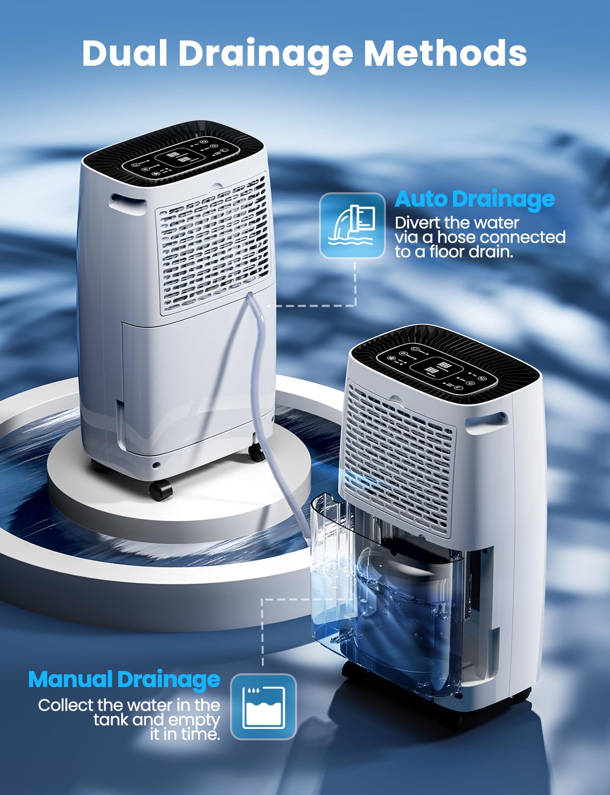 AirEase 12L/Day Dehumidifiers for Home