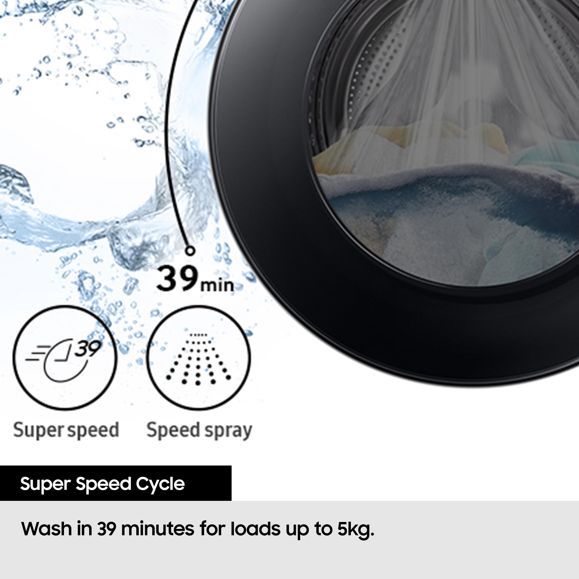 Samsung Series 6 AddWash AutoDose Wifi Connected 10.5Kg Washing Machine