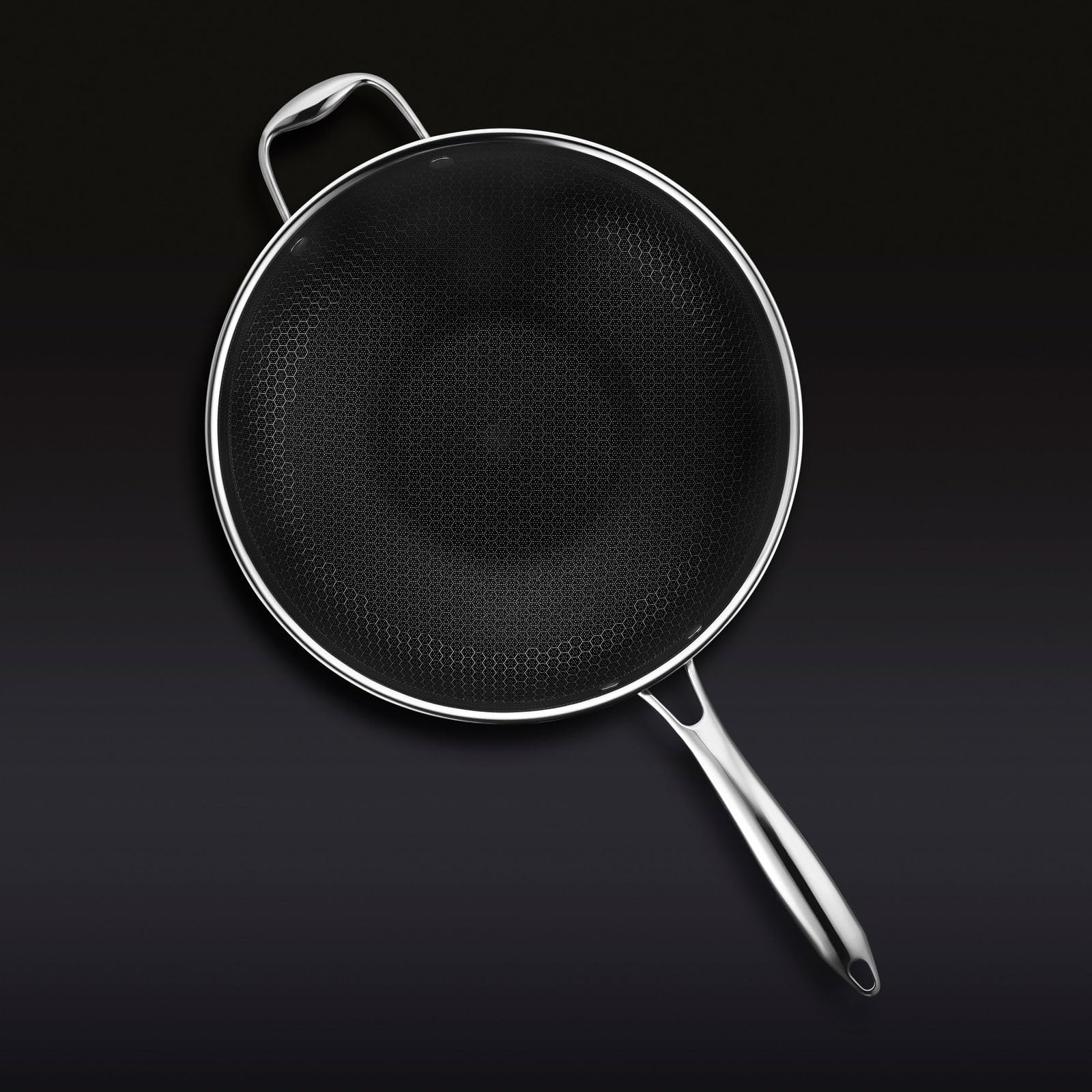 HexClad Hybrid Nonstick Wok