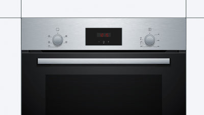 Bosch Serie 2 HHF113BR0B Stainless Steel Single Electric Oven