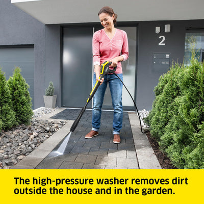 Kärcher K4 Power Control Pressure Washer Yellow