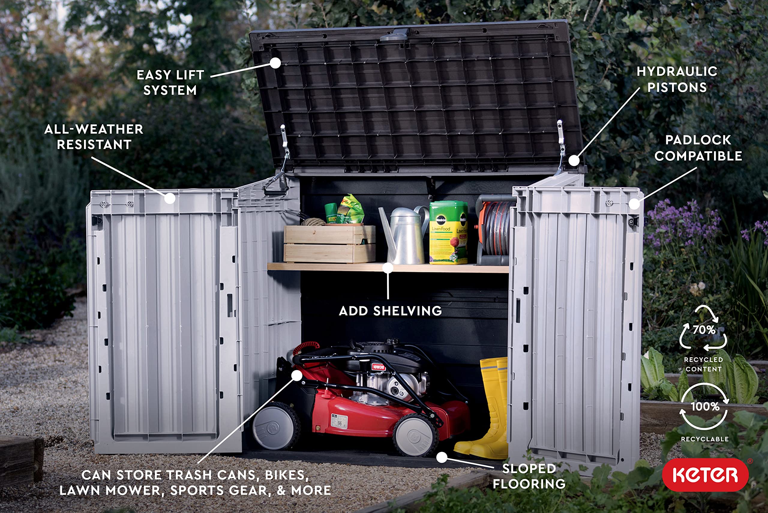 Keter Store-It-Out Prime Outdoor Resin