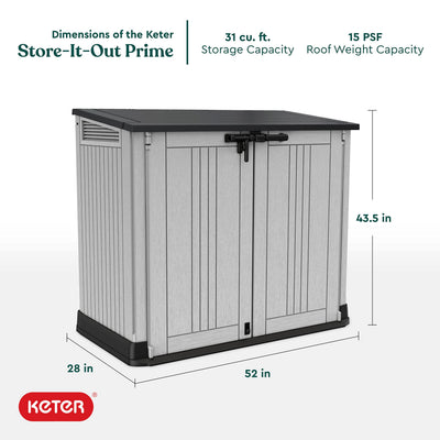 Keter Store-It-Out Prime Outdoor Resin