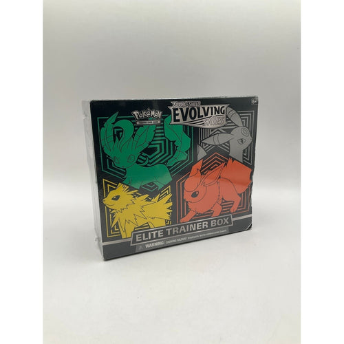 Pokémon TCG: Sword & Shield Evolving Skies Elite Trainer Box [Leafeon/Umbreon/Jolteon/Flareon] #3 — Packaging Condition: See Photos