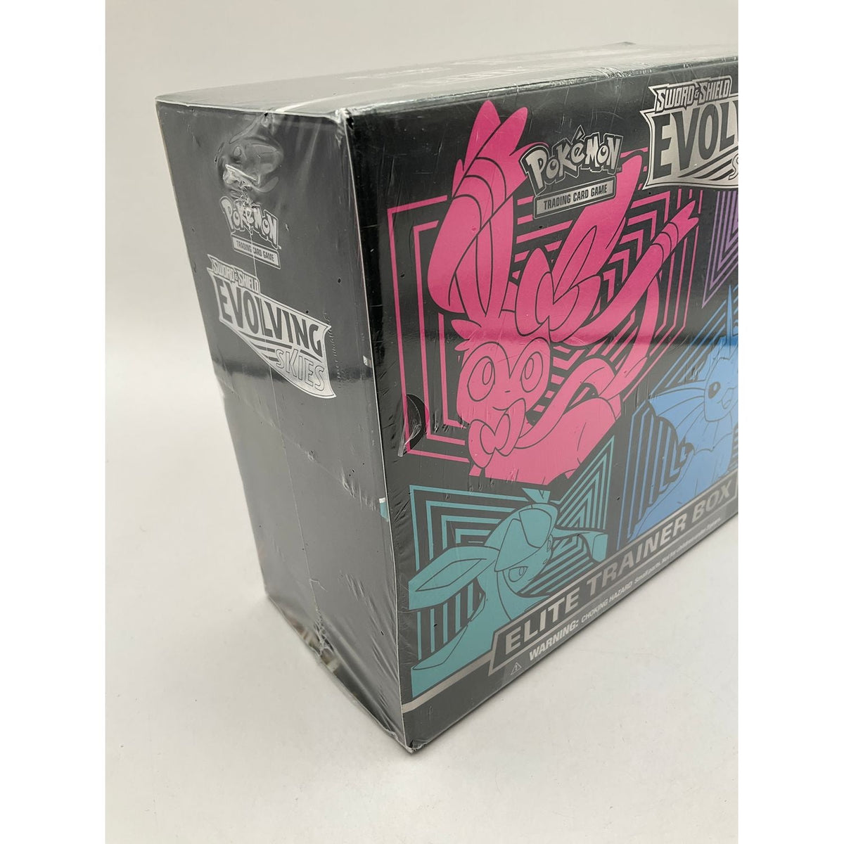 Pokémon TCG: Sword & Shield Evolving Skies Elite Trainer Box [Glaceon/Vaporeon/Sylveon/Espeon] #4 — Packaging Condition: See Photos