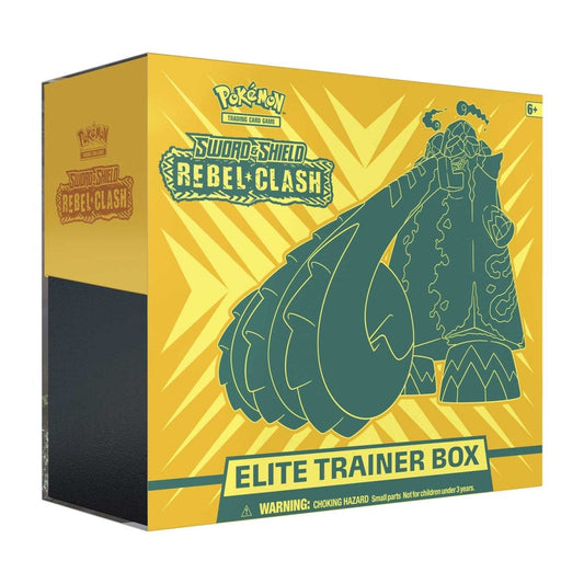 Pokémon TCG: Sword & Shield Rebel Clash Elite Trainer Box