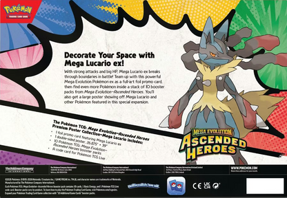 Pokémon TCG: Mega Evolution Ascended Heroes Premium Poster Collection (Random)