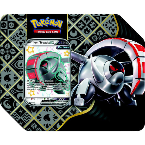Pokémon TCG: Paldean Fates ex Tin [Iron Treads]