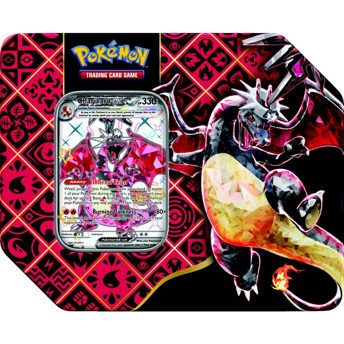 Pokémon TCG: Paldean Fates ex Tins [Charizard ex]