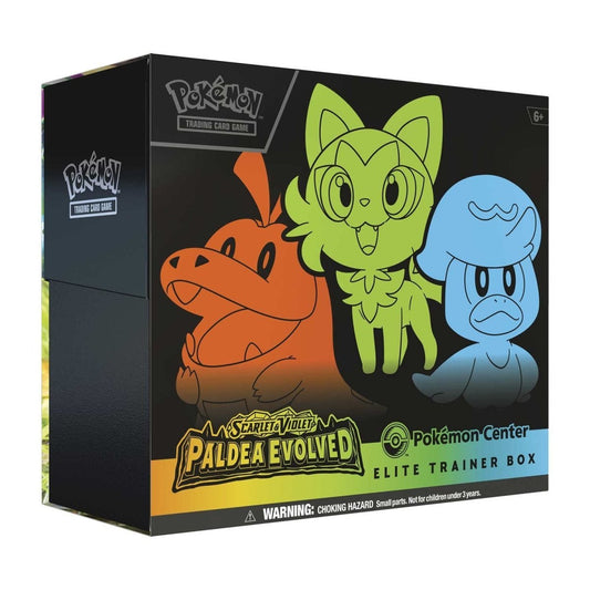 Pokémon TCG: Scarlet & Violet Paldea Evolved Elite Trainer Box Pokémon Center Exclusive