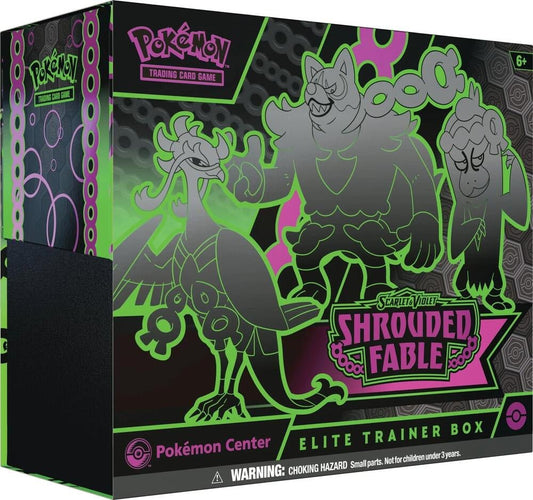 Pokémon TCG: Scarlet & Violet Shrouded Fable Pokémon Center Elite Trainer Box