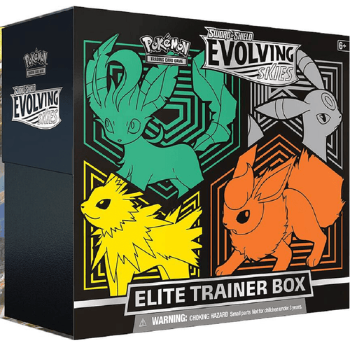 Pokémon TCG: Sword & Shield Evolving Skies Elite Trainer Box [Leafeon/Umbreon/Jolteon/Flareon]